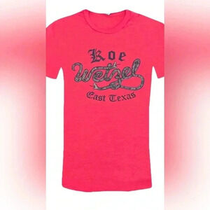 NWT KOE WETZEL Official Concert Tour Red Snake East Texas Short Sleeve Unisex